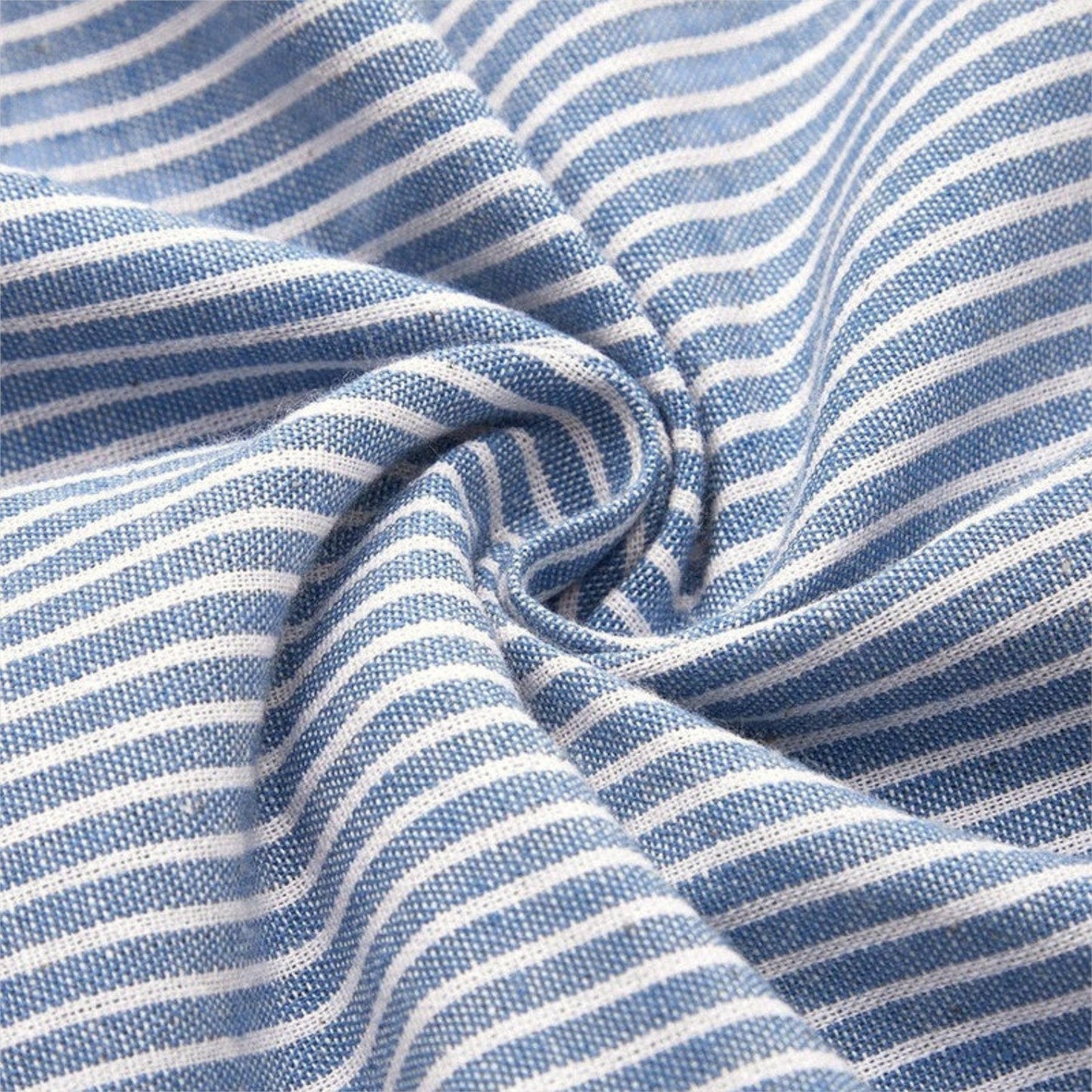 Mirone™ | Striped Cotton Midi Dress