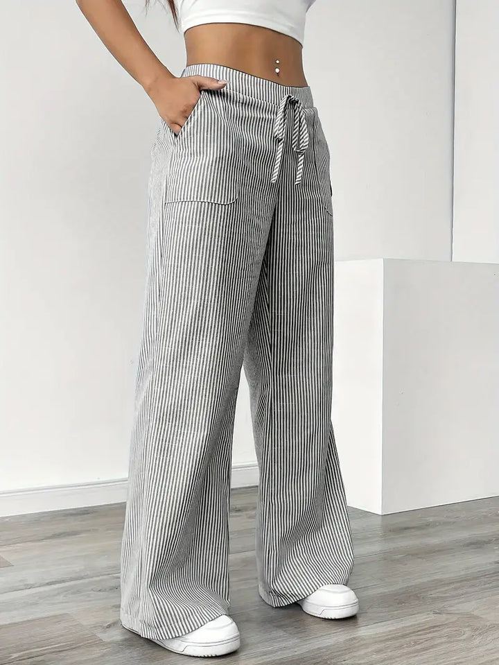 Vida - Striped Pants