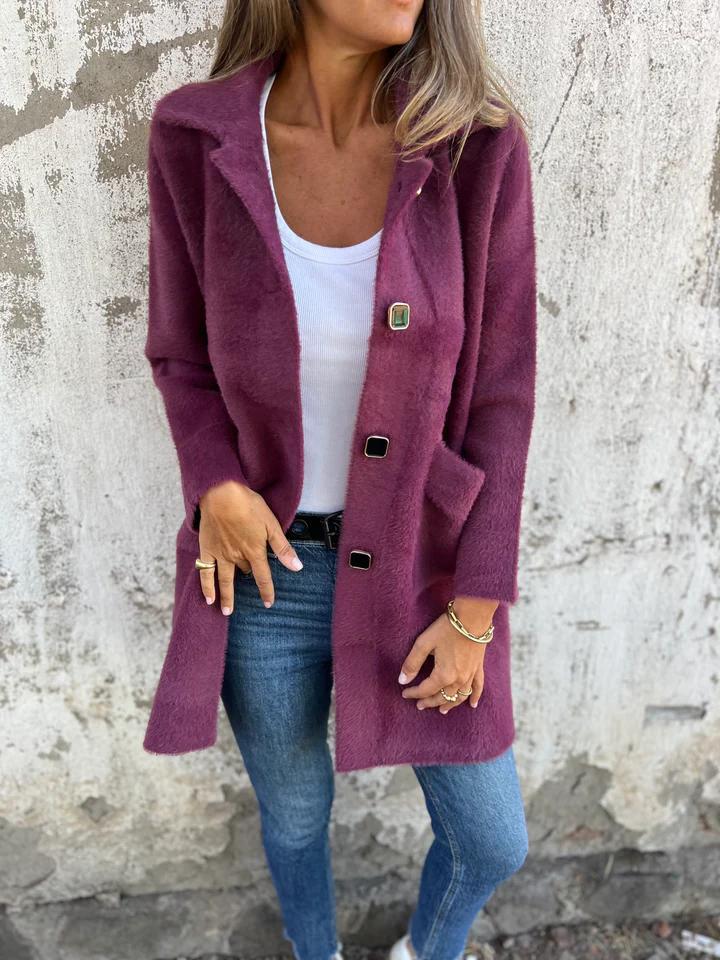 Angelika™ | Buttoned Wool Jacket