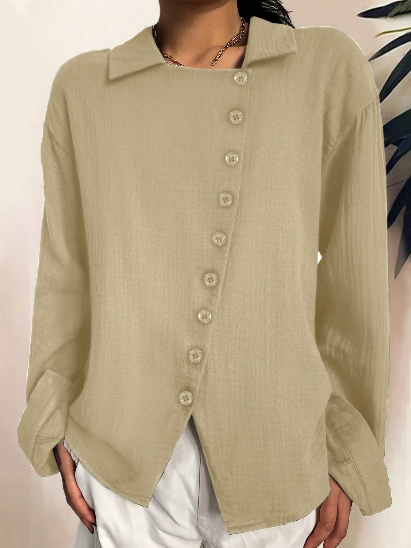 Paige - Long Sleeve Button Up Shirt