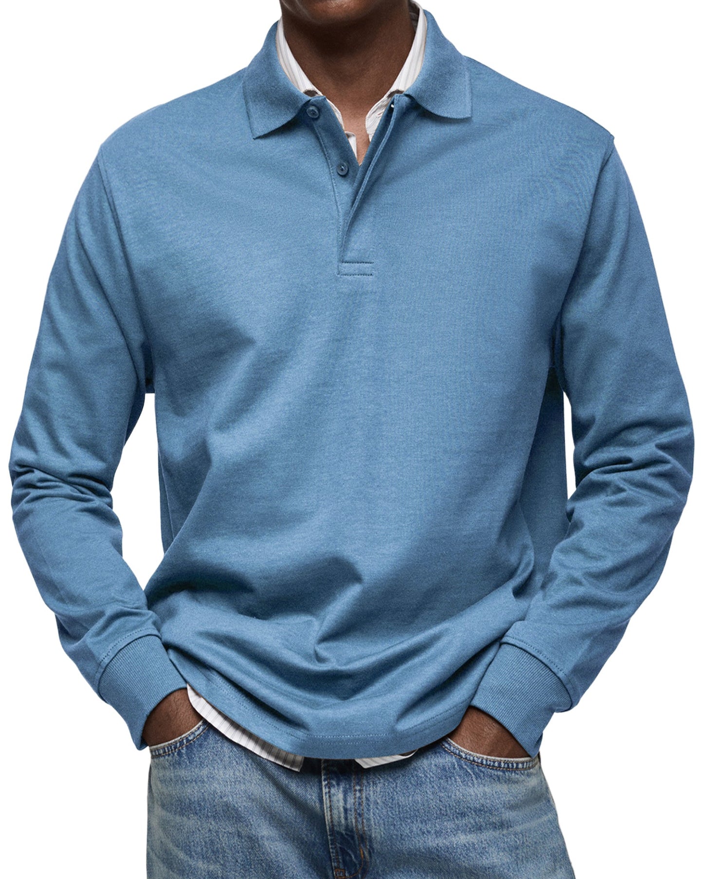 Maleko | Casual Long Sleeve Polo