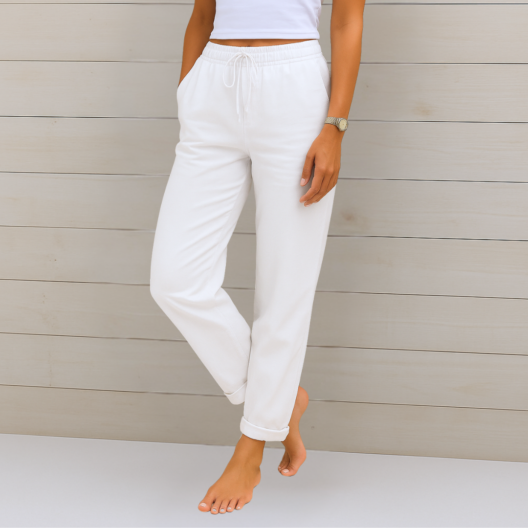Lora | Premium breathable linen stretch pants