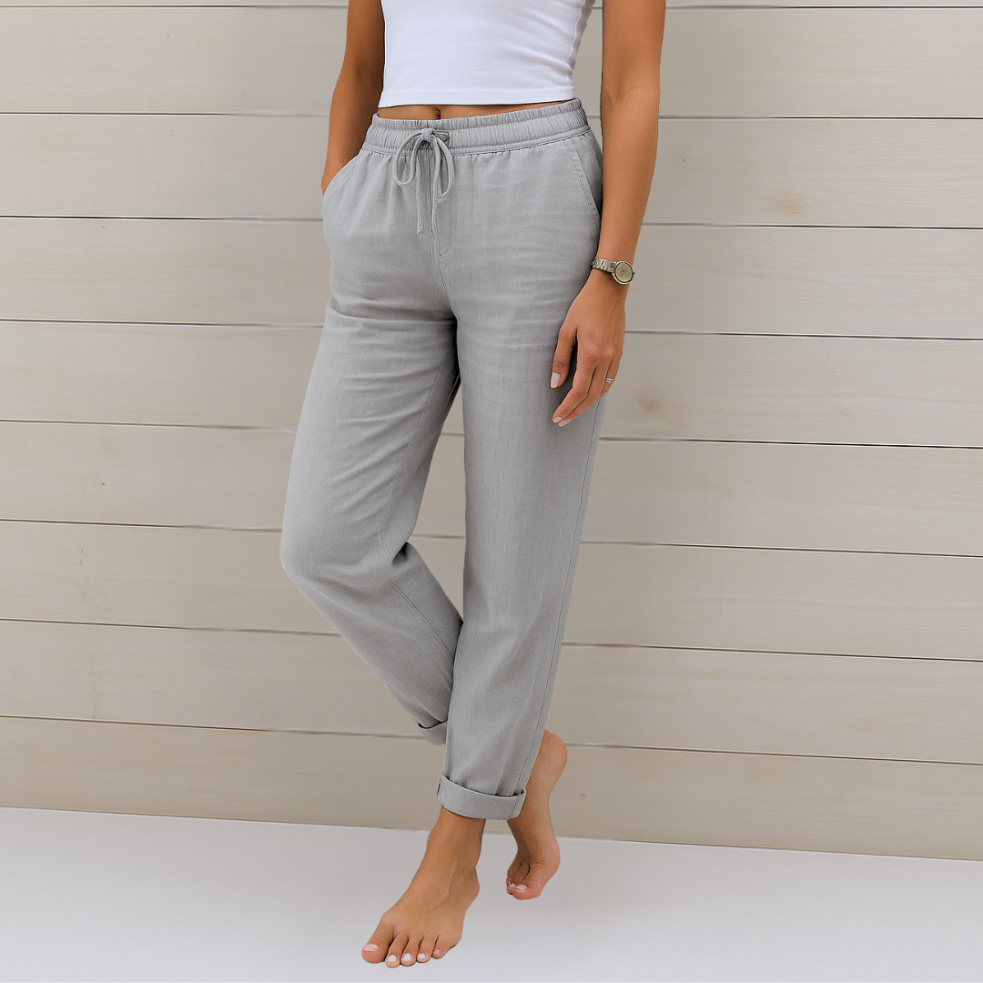 Lora | Premium breathable linen stretch pants
