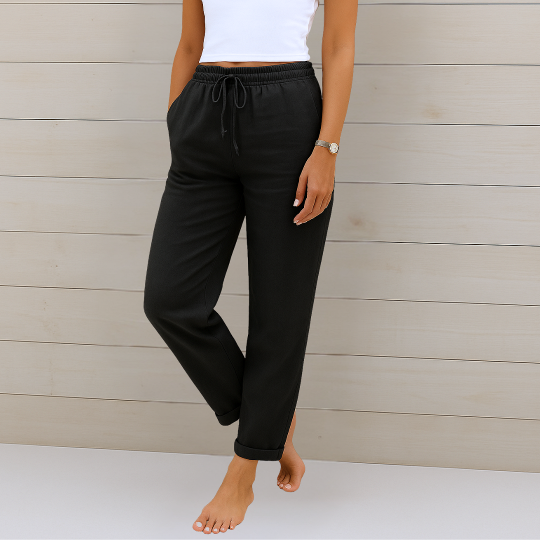 Lora | Premium breathable linen stretch pants