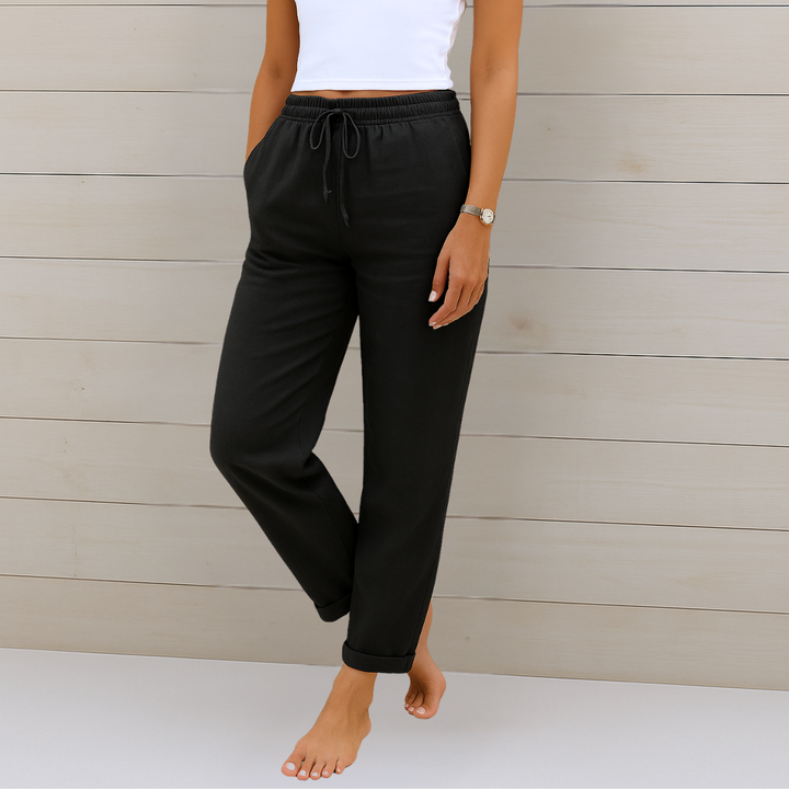 Lora | Premium breathable linen stretch pants