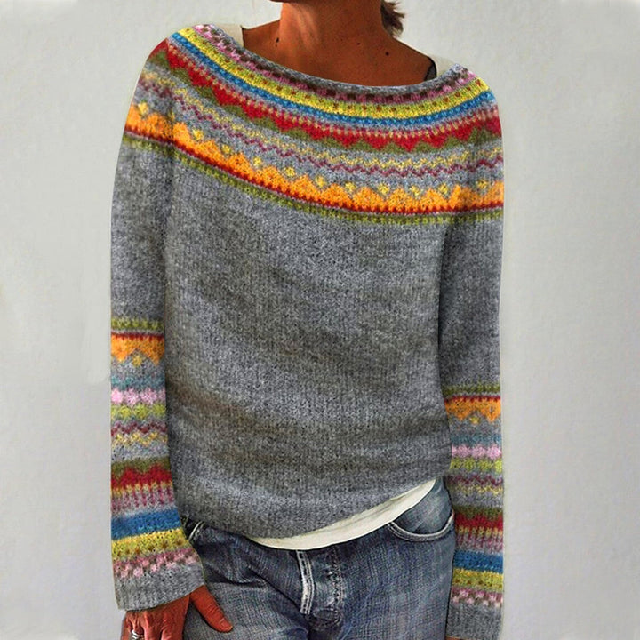 Amelie | Retro Knitted Jumper