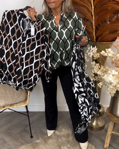 Noor – Graphic Print Blouse