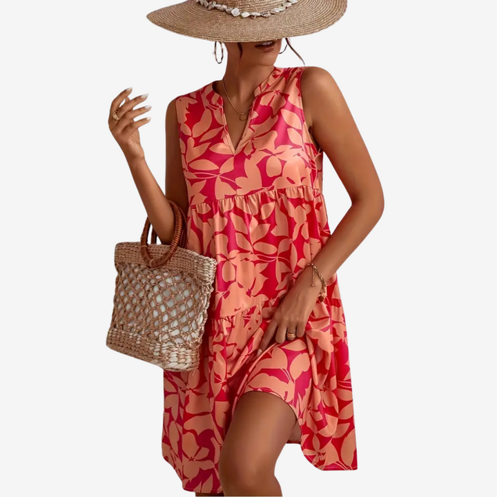 Noréa™ - Flared Floral Midi