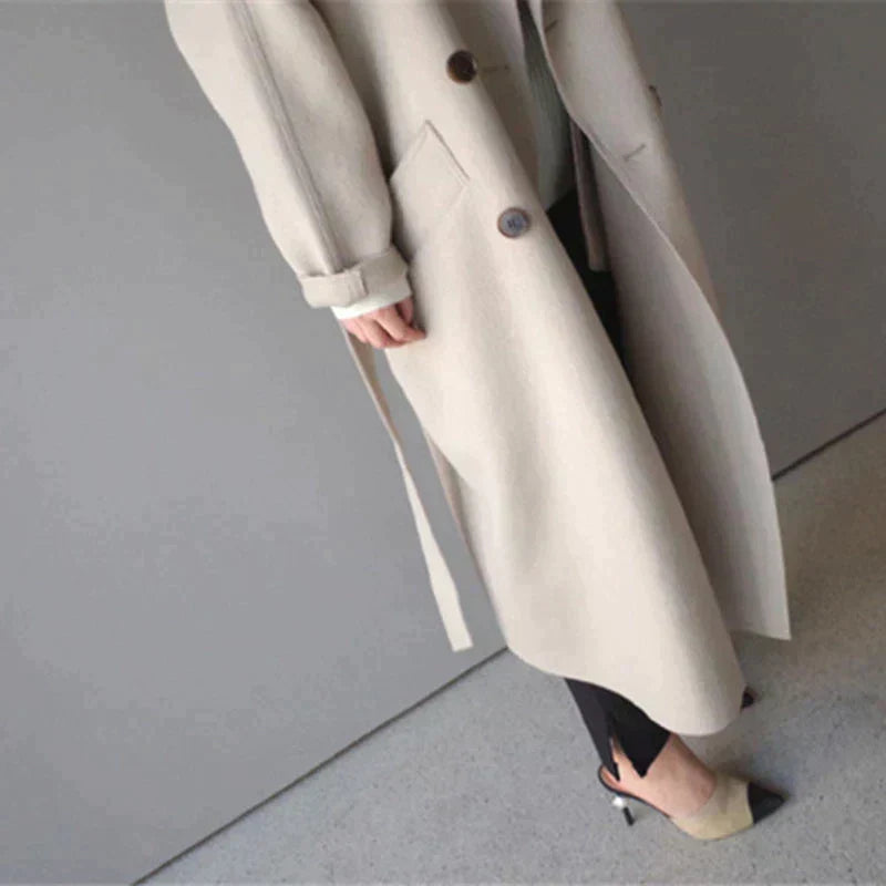 Elowen - Long Wool Coat