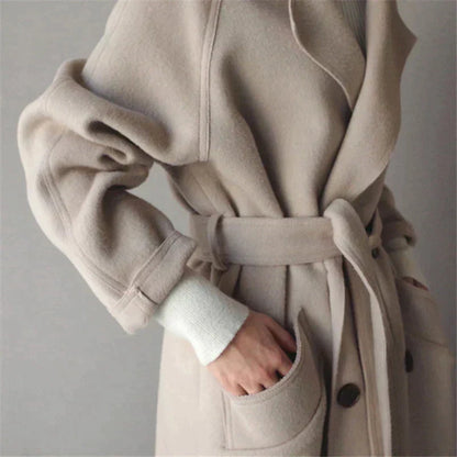 Elowen - Long Wool Coat