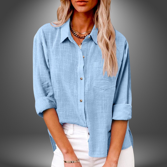Eve - Premium Linen Blouse