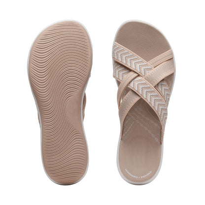 Maree – Cross Strap Comfort Sandals