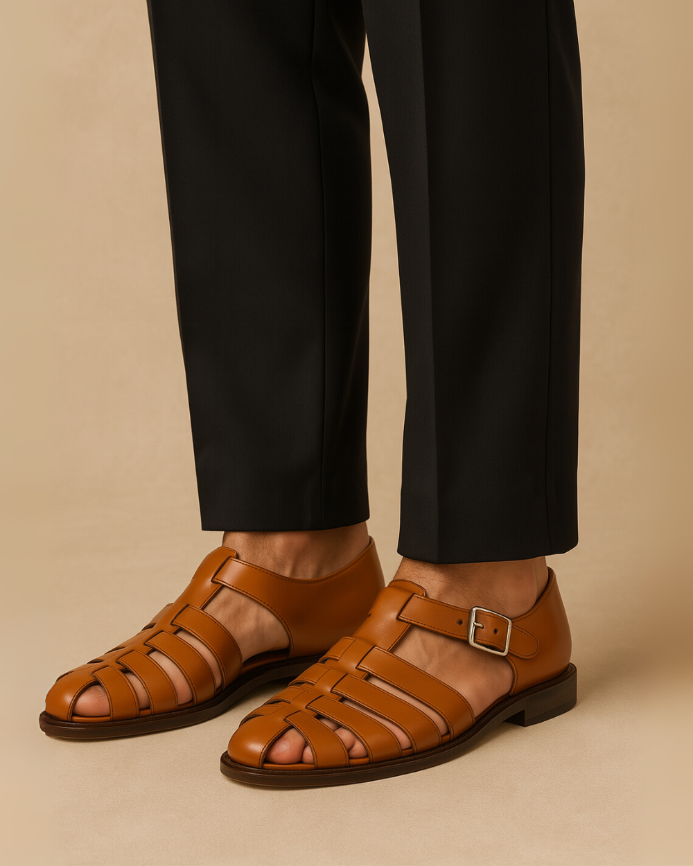 Grazie - Closed sandal with strap