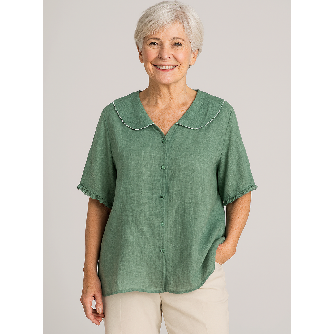 Aurora – Women's Soft Linen Blouse