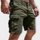Luc – Cargo shorts with flap pockets