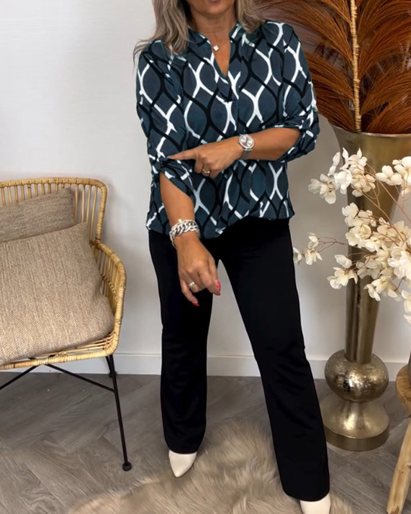 Noor – Graphic Print Blouse