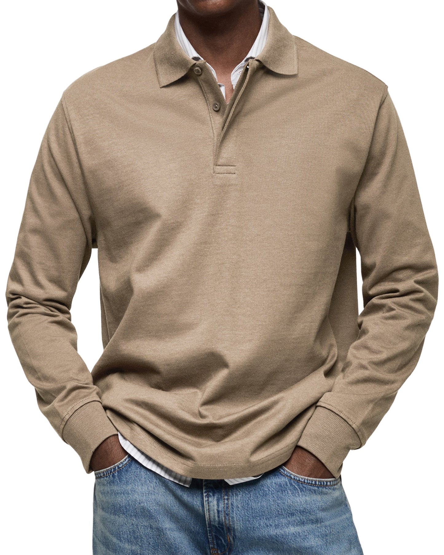 Maleko | Casual Long Sleeve Polo