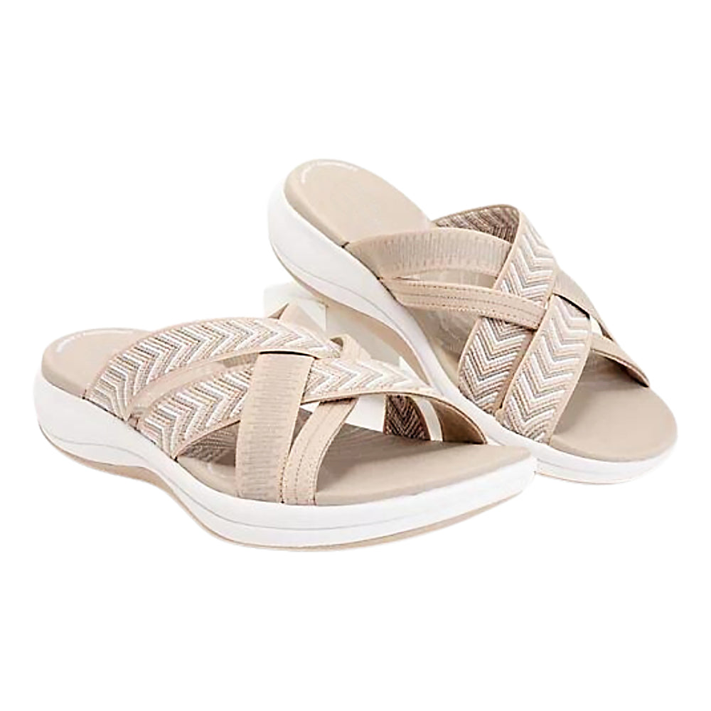 Maree – Cross Strap Comfort Sandals