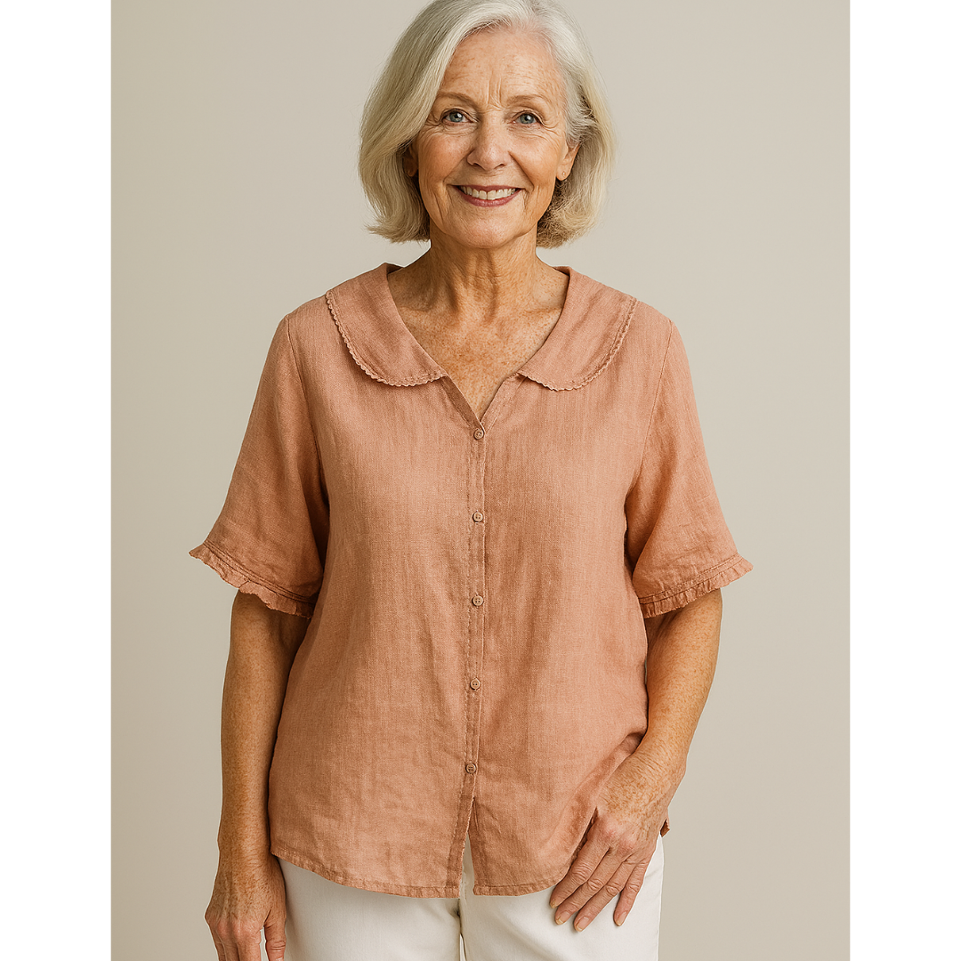 Aurora – Women's Soft Linen Blouse
