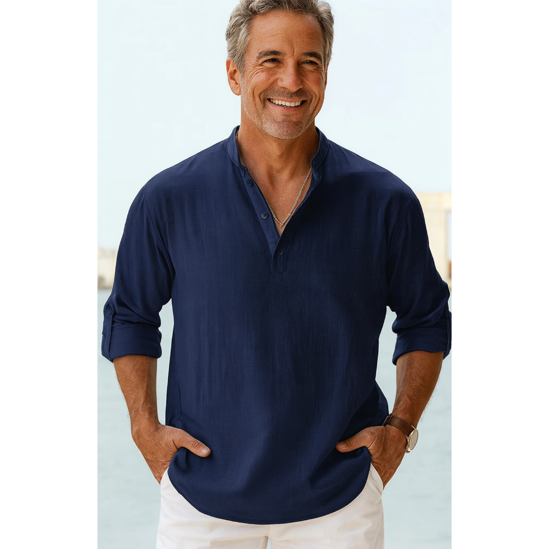 Adam | Breathable Linen Shirt