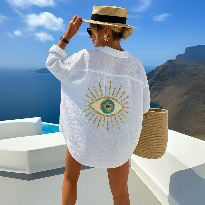 Annemiek™ | Casual Blouse in Ibiza Style