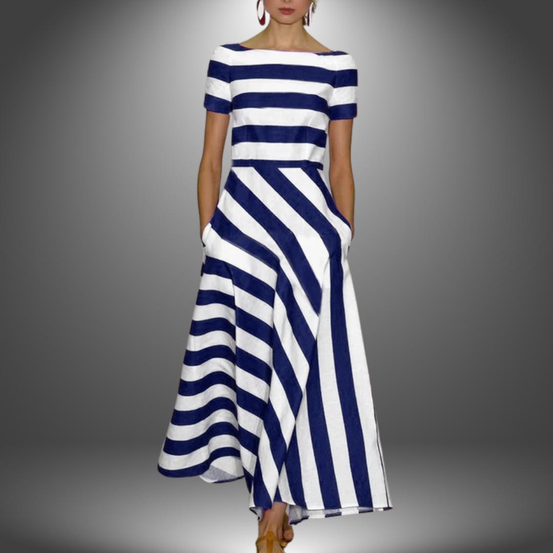 Megan - Light & Flowy Striped Dress