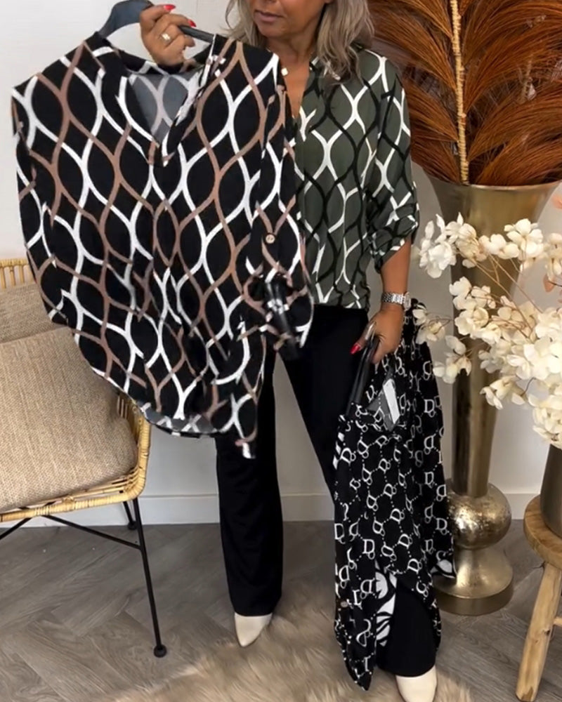 Noor – Graphic Print Blouse