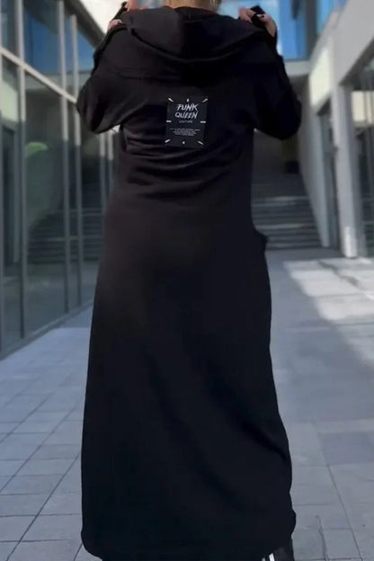 Marie | Long zip-up hoodie made of lightweight, breathable fabrics