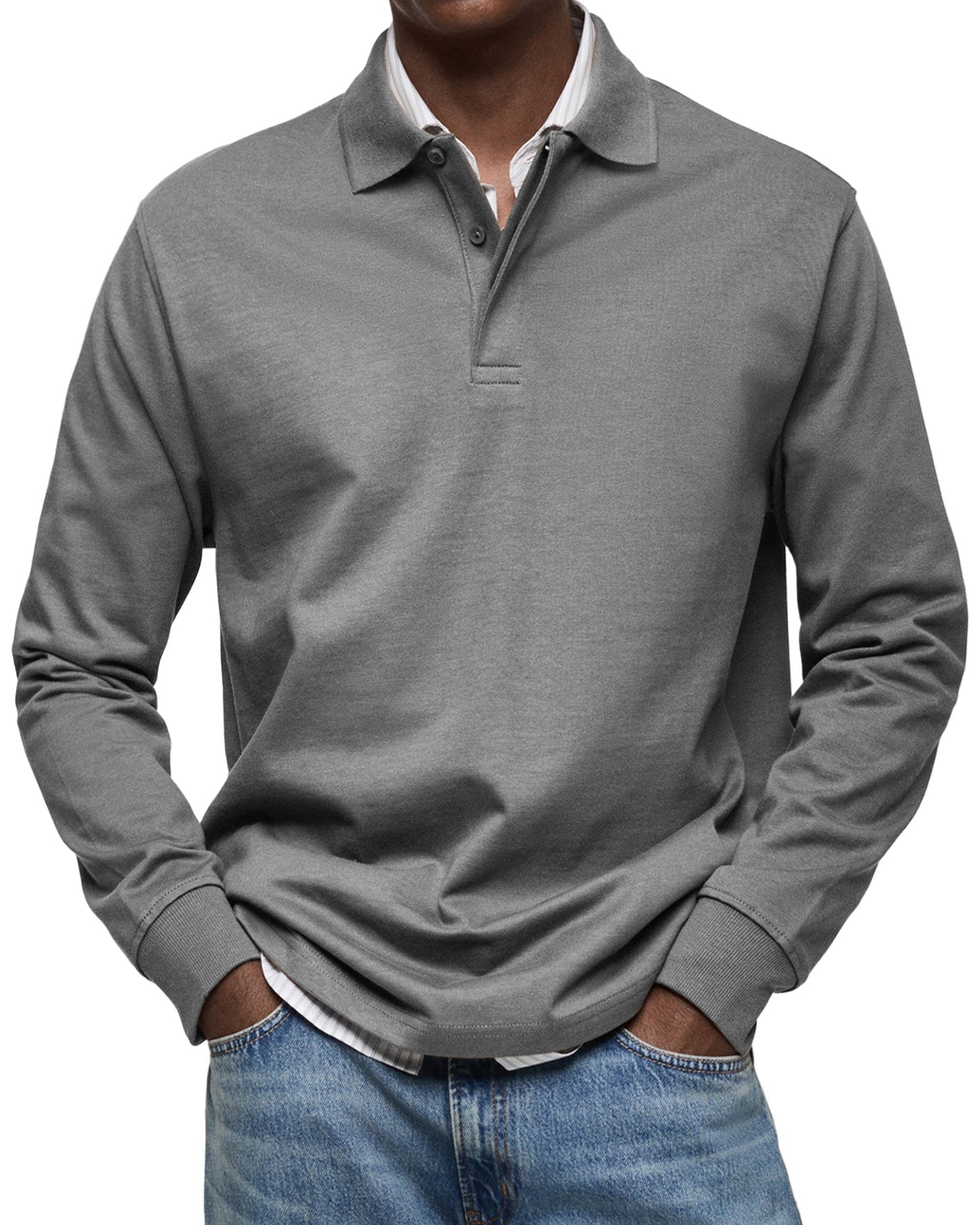 Maleko | Casual Long Sleeve Polo