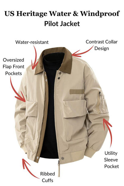 Jonna - HeritageWater & Windproof Pilot Jacket