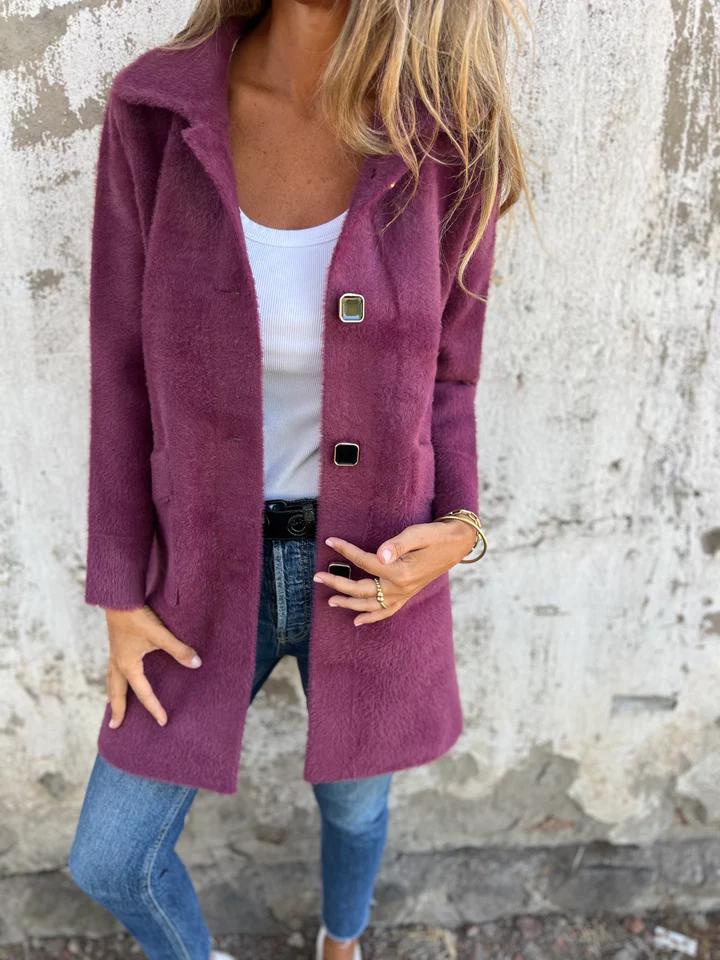 Angelika™ | Buttoned Wool Jacket