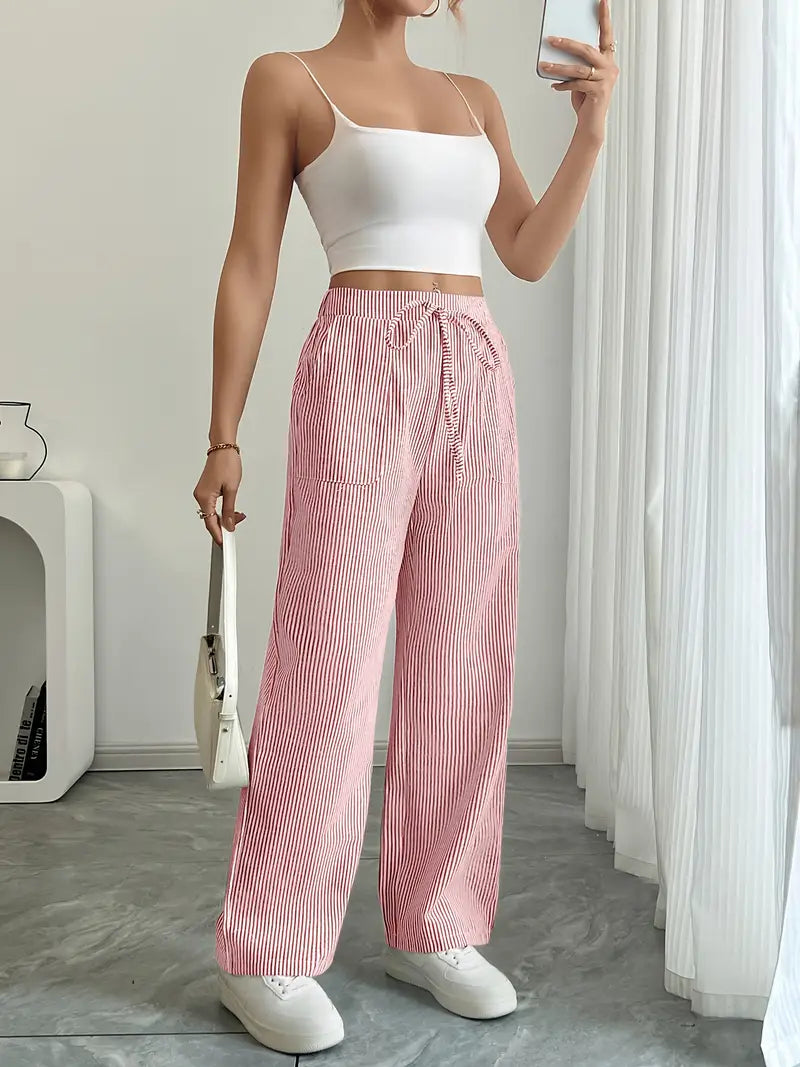 Vida - Striped Pants