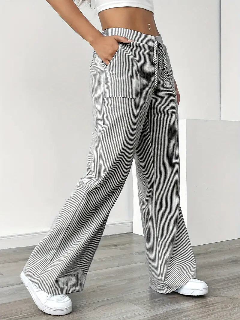 Vida - Striped Pants