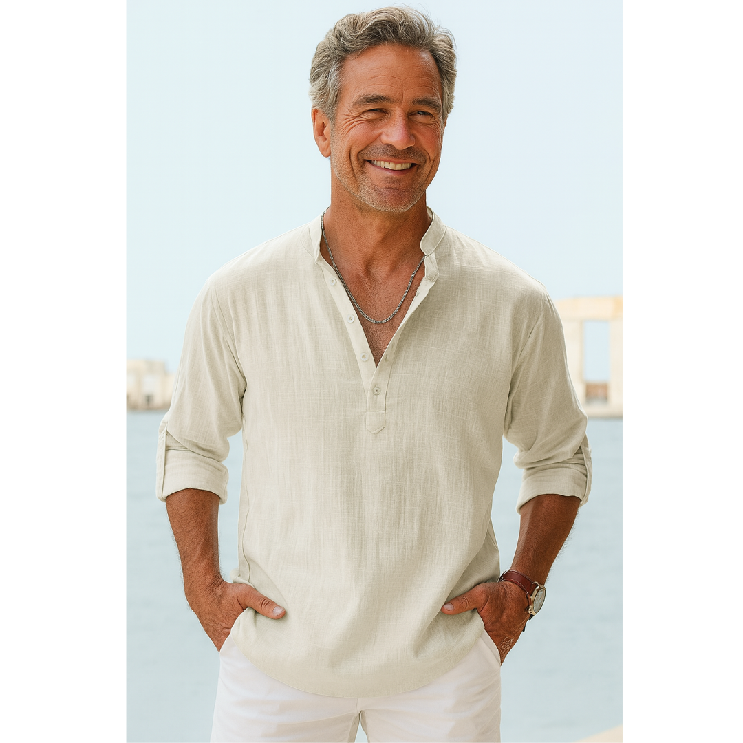Adam | Breathable Linen Shirt