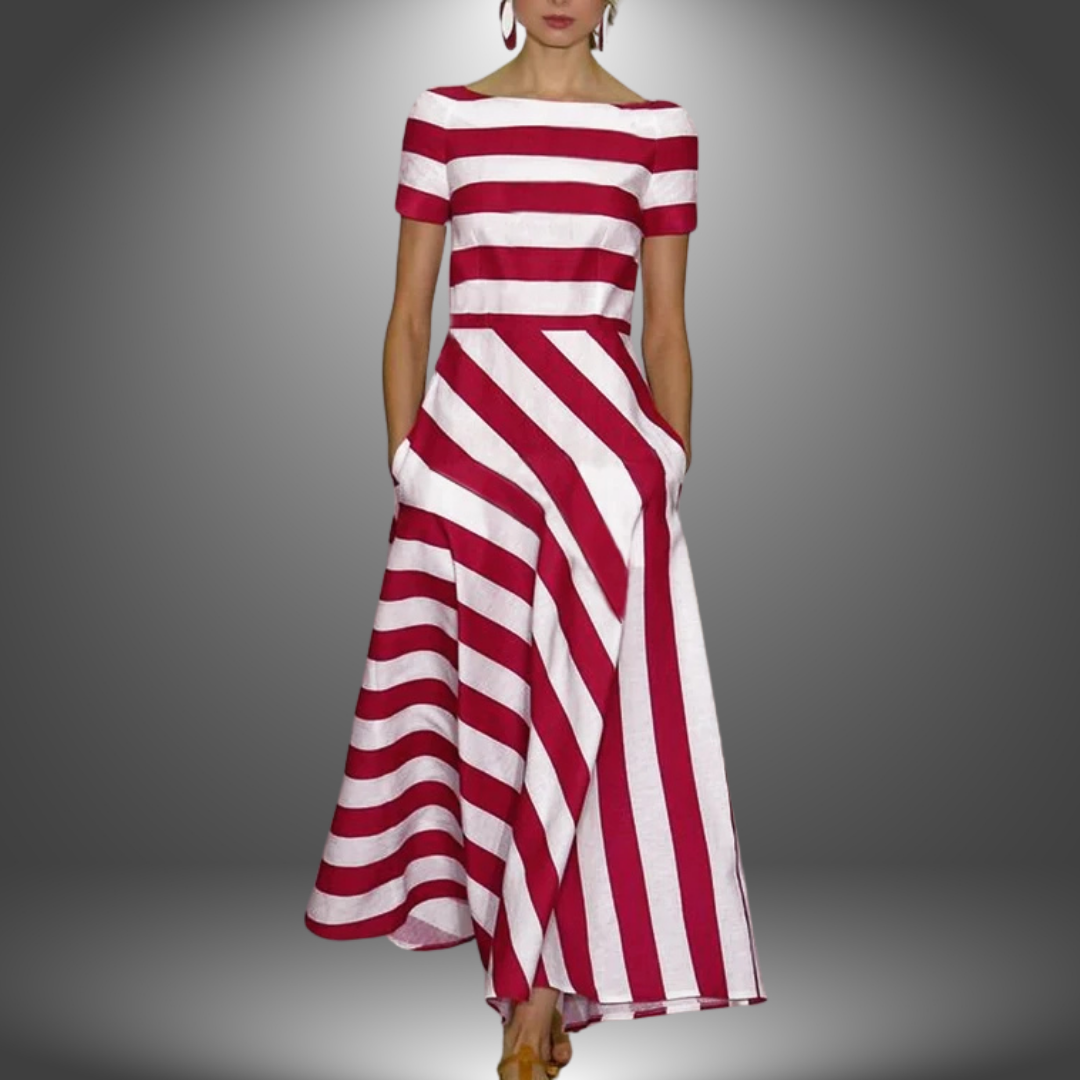 Megan - Light & Flowy Striped Dress