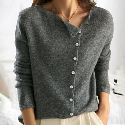 Helena | Knitted Cashmere Cardigan