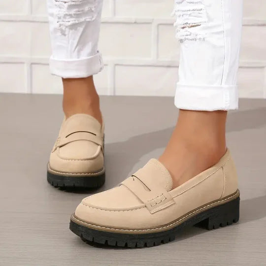 Fleur™ | Timeless Suede Loafers