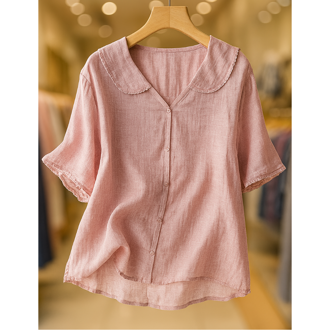 Aurora – Women's Soft Linen Blouse