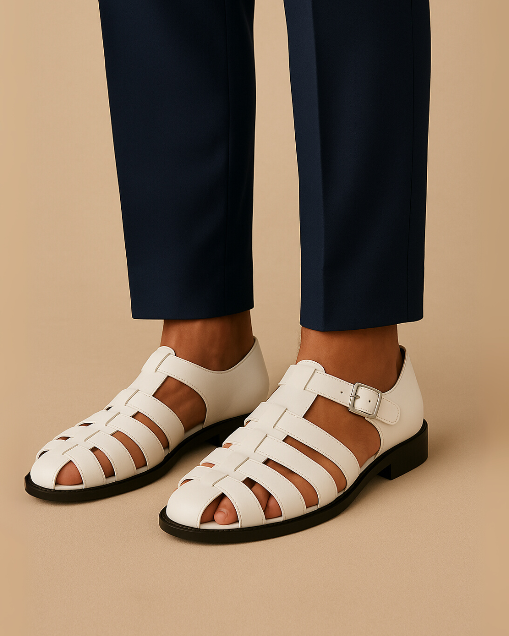 Grazie - Closed sandal with strap