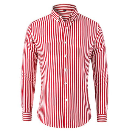 Damian | Striped Men's Shirt – Smart & Confident