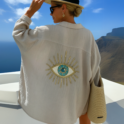Annemiek™ | Casual Blouse in Ibiza Style