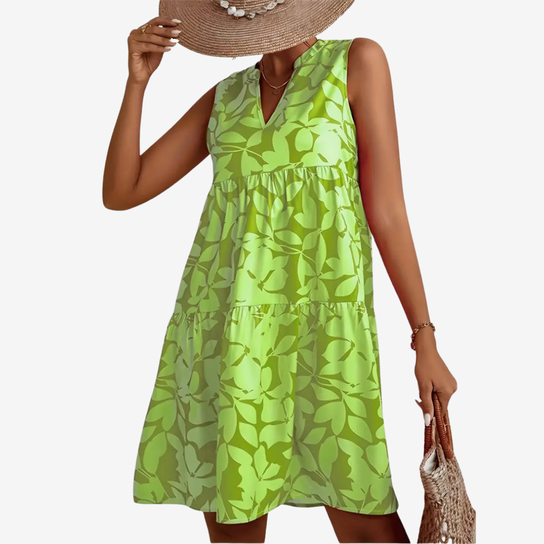 Noréa™ - Flared Floral Midi