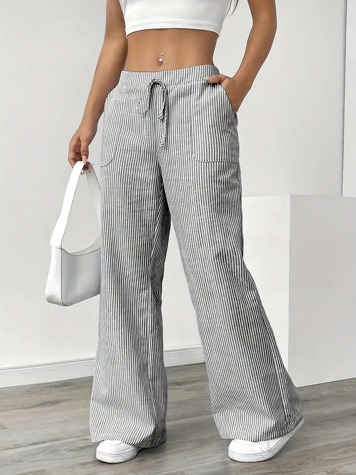 Vida - Striped Pants