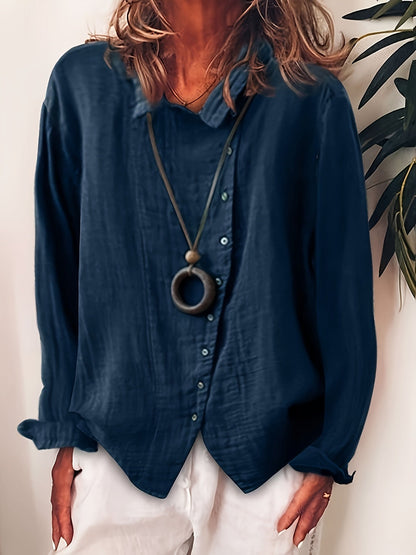 Paige - Long Sleeve Button Up Shirt