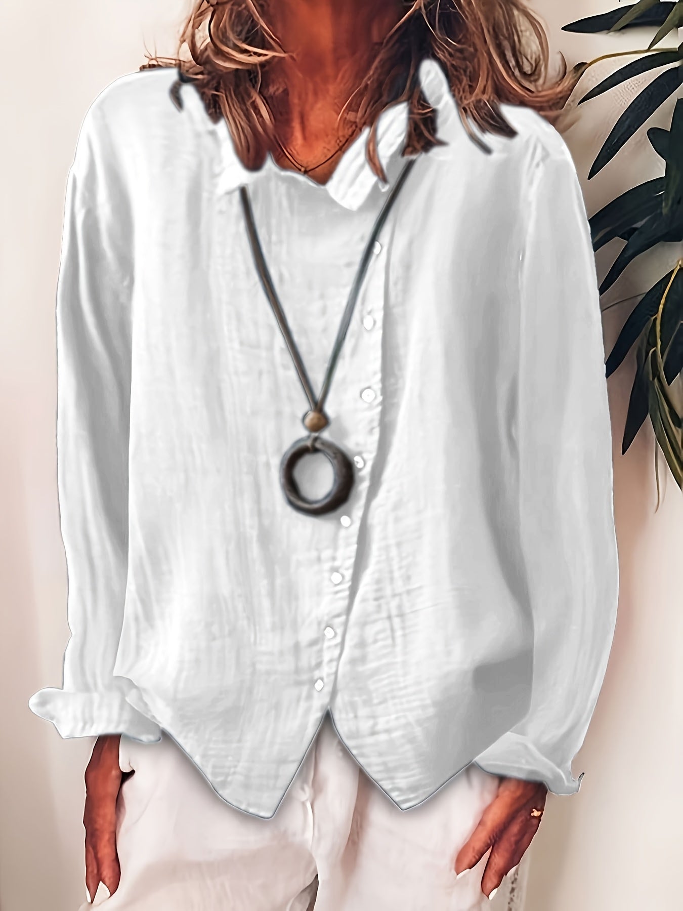 Paige - Long Sleeve Button Up Shirt