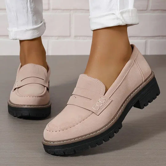 Fleur™ | Timeless Suede Loafers