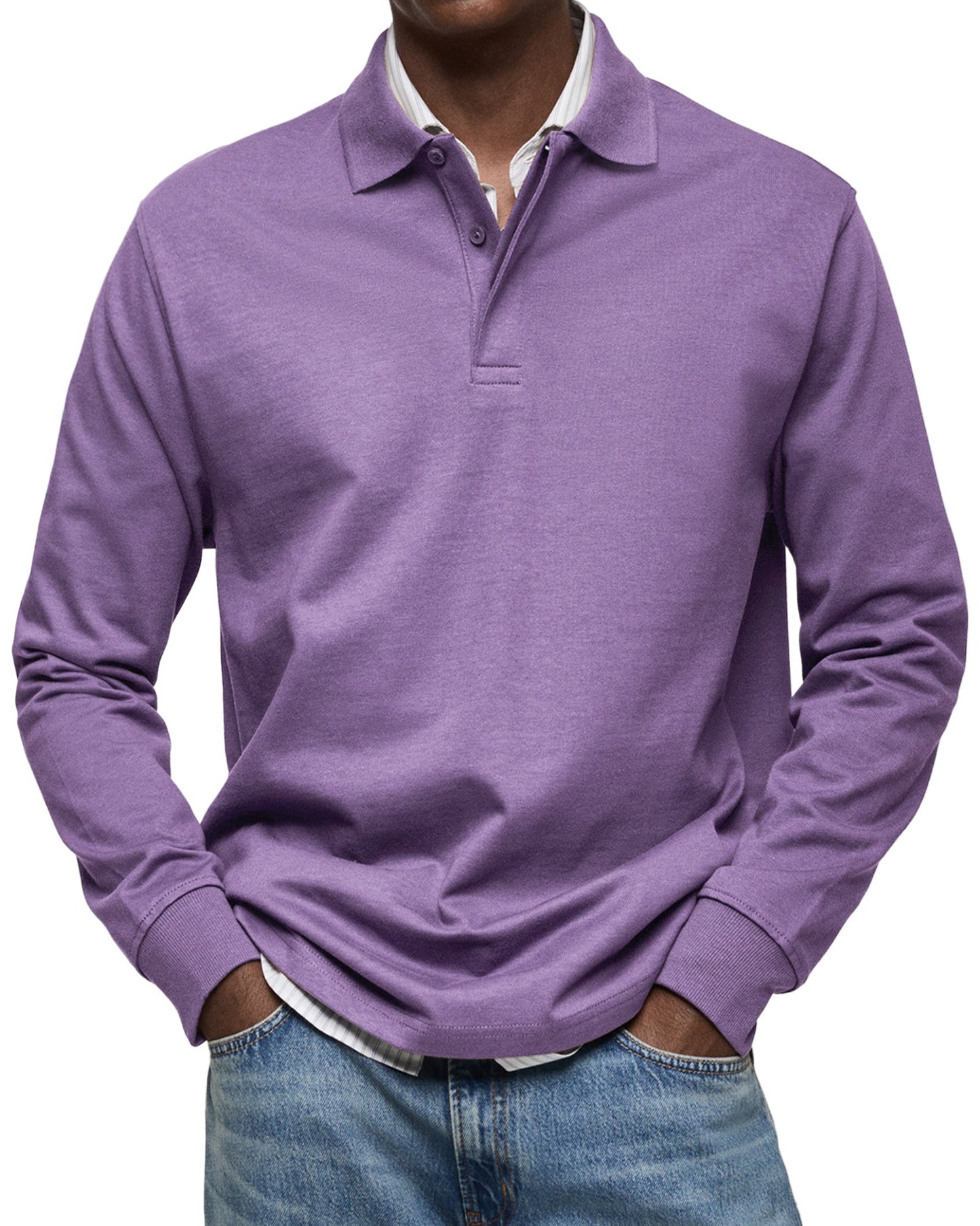 Maleko | Casual Long Sleeve Polo