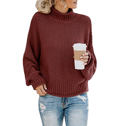 Ellie - Snug Turtleneck Pullover