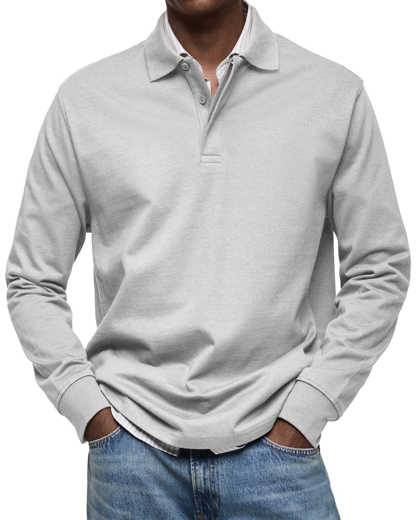 Maleko | Casual Long Sleeve Polo