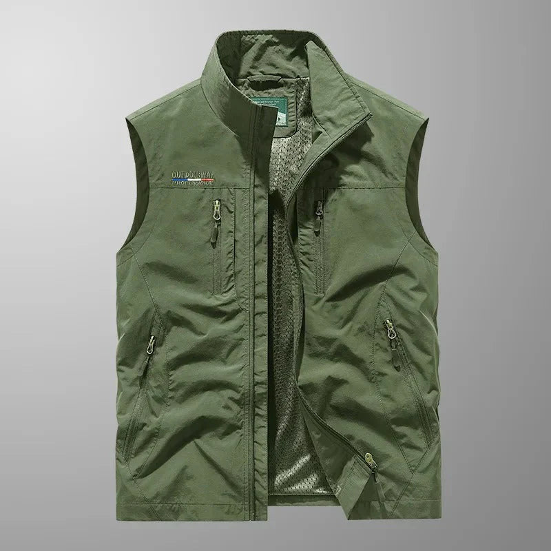 Kasper™ – Breathable Cargo Vest with Smart Pockets